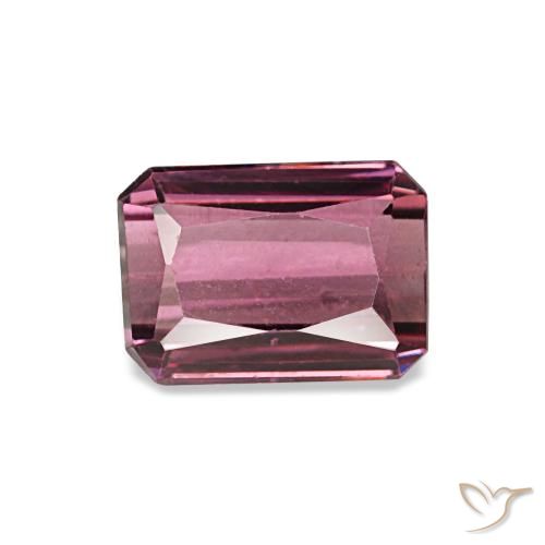 1.31ct 레드 로돌라이트 가넷, 에메랄드 컷, VVS-VS