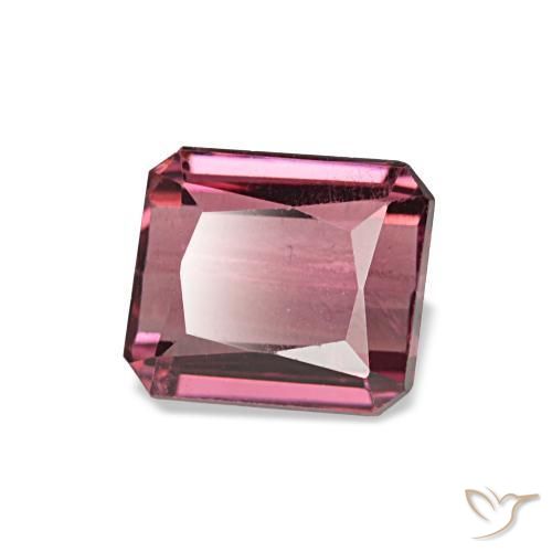 1.43캐럿 천연 라즈베리 레드 로돌라이트 가넷, 에메랄드 컷, 6.2×5.4 mm, VVS-VS