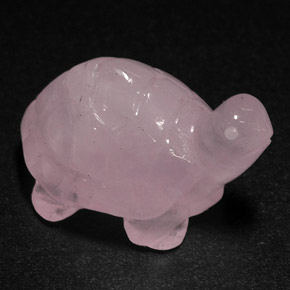 22.40캐럿 천연 분홍색 로즈 쿼츠, 투명한, 투명/반투명