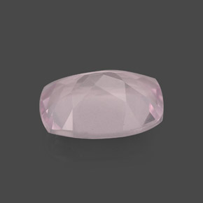 1.70캐럿 천연 라이트 핑크 로즈 쿼츠, 투명한, 9.1×7 mm, 투명/반투명