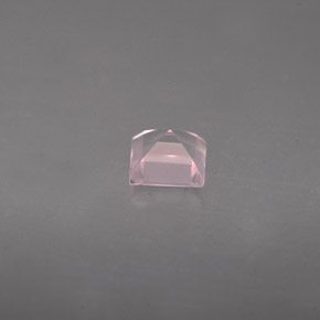 0.62캐럿 천연 핑크 로즈 쿼츠, 투명한, 5.1×5 mm, 투명/반투명