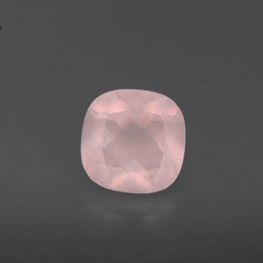0.83캐럿 천연 핑크 로즈 쿼츠, 투명한, 6.1×6.1 mm, 투명/반투명