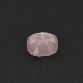 0.86캐럿 천연 핑크 로즈 쿼츠, 투명한, 6.1×6.1 mm, 투명/반투명