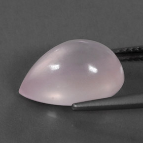 5.73캐럿 천연 핑크 로즈 쿼츠, 투명한, 13.8×9.3 mm, 투명/반투명