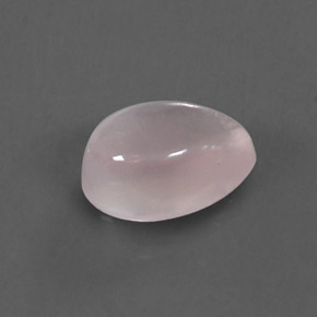 2.66캐럿 천연 핑크 로즈 쿼츠, 투명한, 10.3×7 mm, 투명/반투명