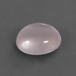 3.44캐럿 천연 핑크 로즈 쿼츠, 투명한, 10.9×9.2 mm, 투명/반투명