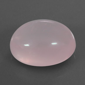 11.67캐럿 천연 핑크 로즈 쿼츠, 투명한, 16×12.1 mm, 투명/반투명