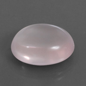 10.46캐럿 천연 핑크 로즈 쿼츠, 투명한, 16×12.2 mm, 투명/반투명