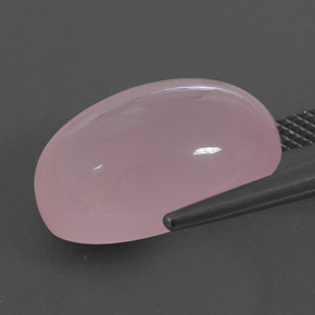 18.02캐럿 천연 미디엄 로즈 핑크 로즈 쿼츠, 투명한, 투명/반투명