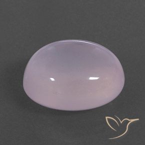 18.14캐럿 천연 풍선껌 핑크 로즈 쿼츠, 타원형 컷, 투명한