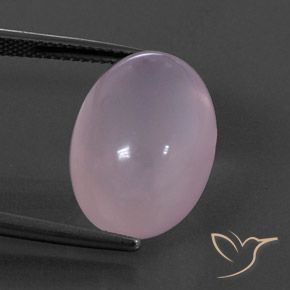 16.48ct 자연스러운 라이트 핑크 로즈 쿼츠, 타원형, 투명한