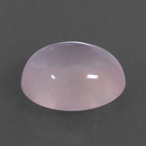 12.57캐럿 천연 라이트 핑크 로즈 쿼츠, 투명한, 16.4×13.3 mm, 투명/반투명