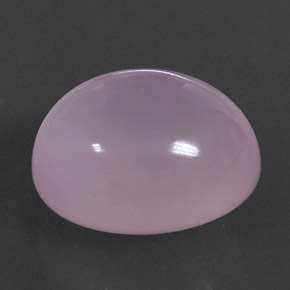 19.68캐럿 천연 라이트 핑크 로즈 쿼츠, 투명한, 17.7×14.5 mm, 투명/반투명