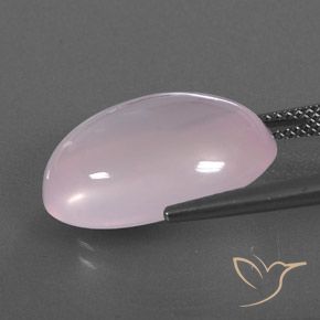 13.88캐럿 천연 라이트 핑크 로즈 쿼츠, 투명한, 투명/반투명