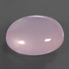 44.72캐럿 천연 라이트 핑크 로즈 쿼츠, 투명한, 25.2×21.7 mm, 투명/반투명