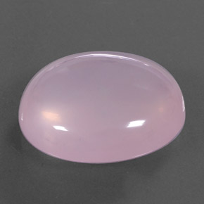 37.53캐럿 천연 핑크 로즈 쿼츠, 투명한, 24.8×22 mm, 투명/반투명