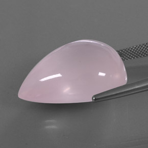 43.06캐럿 천연 라이트 핑크 로즈 쿼츠, 투명한, 투명/반투명