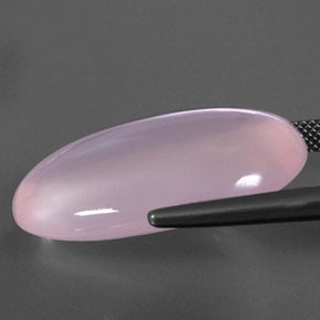 31.88캐럿 천연 라이트 체리 핑크 로즈 쿼츠, 투명한, 투명/반투명