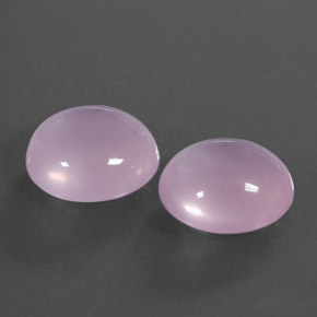 캐럿 천연 핑크 로즈 쿼츠 보석, 투명한, 14.2×13 mm, 투명/반투명