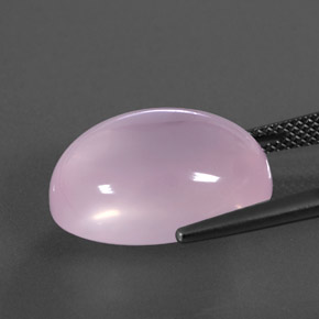 15.73캐럿 천연 라이트 핑크 로즈 쿼츠, 투명한, 투명/반투명