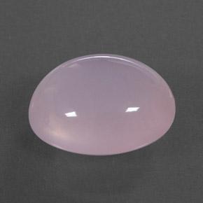 12.63캐럿 천연 풍선껌 핑크 로즈 쿼츠, 투명한, 16.5×13.6 mm, 투명/반투명