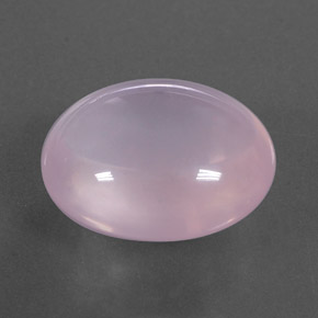 14.76캐럿 천연 라이트 핑크 로즈 쿼츠, 투명한, 16.9×14.5 mm, 투명/반투명