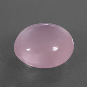 8.89캐럿 천연 핑크 로즈 쿼츠, 투명한, 13.8×12.6 mm, 투명/반투명