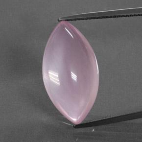 18.96캐럿 천연 미디엄 핑크 로즈 쿼츠, 보석, 투명한