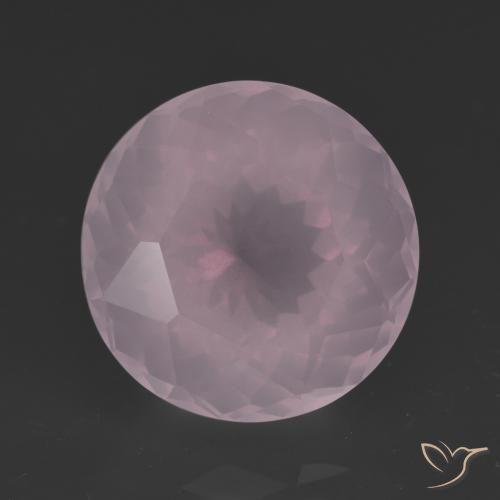 9.32ct 자연스러운 풍선껌 핑크 로즈 쿼츠, 둥근, 투명한