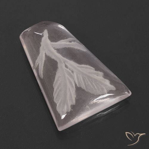 9.71ct 자연스러운 라이트 핑크 로즈 쿼츠, 팬시한, 투명한