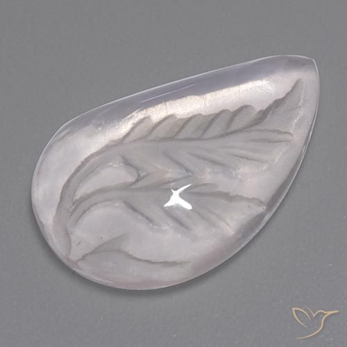 7.84ct 자연스러운 하얀색 로즈 쿼츠, 팬시한, 투명한
