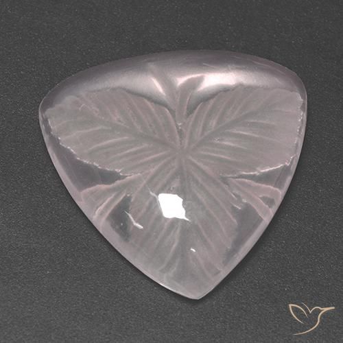 10.46ct 자연스러운 라이트 핑크 로즈 쿼츠, 일조, 투명한