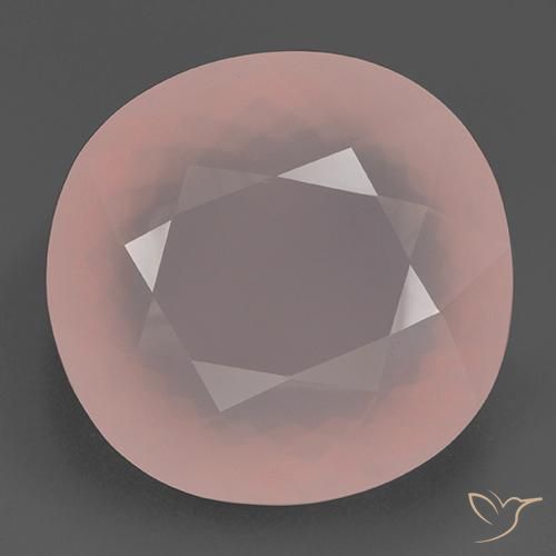 156.18ct 자연스러운 로즈 핑크 로즈 쿼츠, 타원형, 투명한