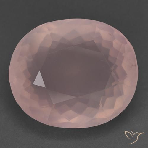 33.55ct 자연스러운 로즈 핑크 로즈 쿼츠, 타원형, 투명한