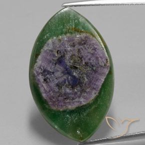 13.22ct 자연스러운 다색 Fuchsite의 루비, 보석, 투명한