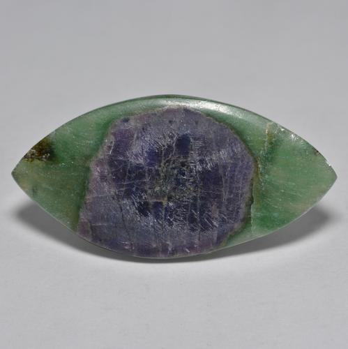 14.95캐럿 천연 다색 Fuchsite의 루비, 보석, 투명한