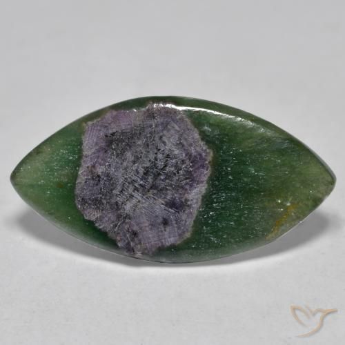 6.63ct 자연스러운 다색 Fuchsite의 루비, 보석, 투명한
