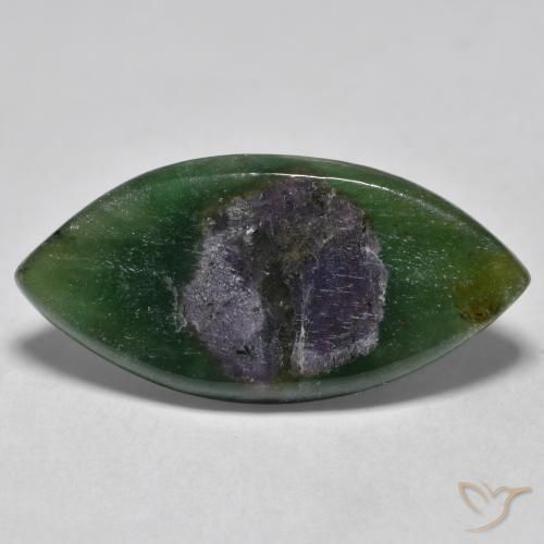 8.39ct 자연스러운 다색 Fuchsite의 루비, 보석, 투명한