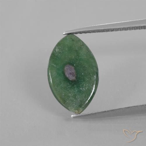 2.99ct 자연스러운 다색 Fuchsite의 루비, 보석, 투명한