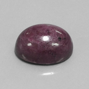 15.10캐럿 천연 멀티컬러 루비 조이사이트, 타원형 컷, 15.9×12 mm, 불투명체