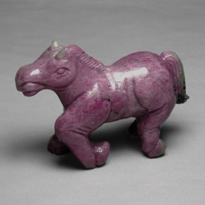 246.79캐럿 천연 다색 루비-Zoisite, 팬시한, 불투명체