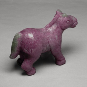 246.79캐럿 천연 다색 루비-Zoisite, 팬시한, 불투명체