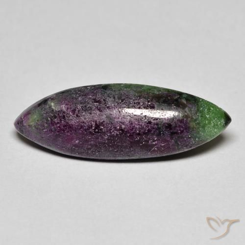 7.21캐럿 천연 다색 루비-Zoisite, 보석, 불투명체