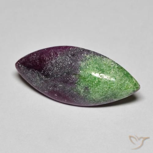 8.60ct 자연스러운 다색 루비-Zoisite, 보석, 불투명체