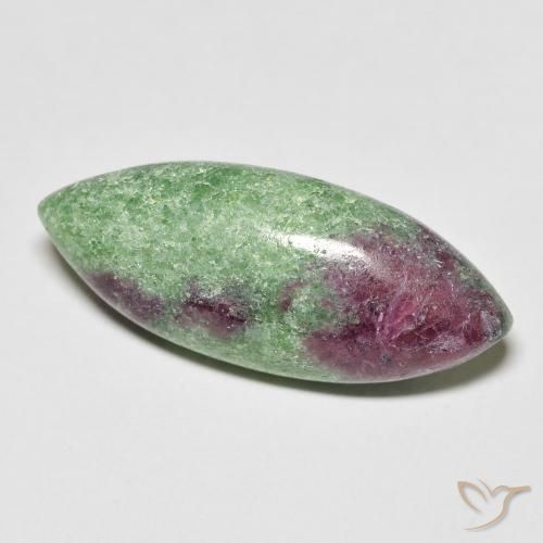 11.91캐럿 천연 다색 루비-Zoisite, 보석, 불투명체