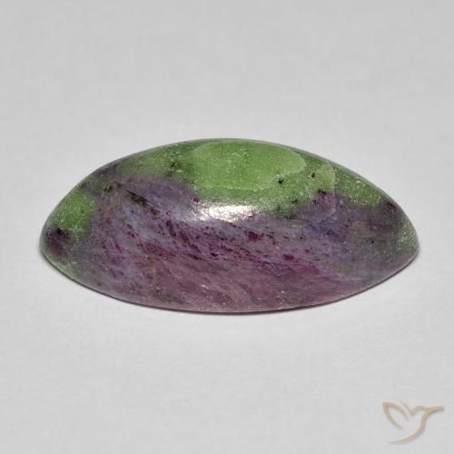 12.84캐럿 천연 다색 루비-Zoisite, 보석, 불투명체