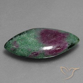 10.57캐럿 천연 다색 루비-Zoisite, 보석, 불투명체