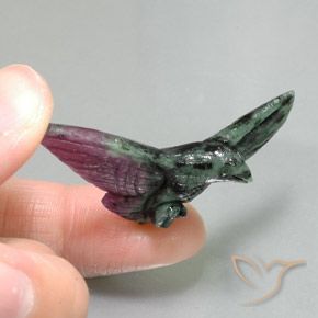 38.10ct 자연스러운 다색 루비-Zoisite, 팬시한, 불투명체
