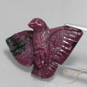 29.19ct 자연스러운 보이젠베리 퍼플 루비-Zoisite, 팬시한, 불투명체