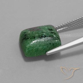 10.12캐럿 천연 다색 루비-Zoisite, 바게트, 불투명체